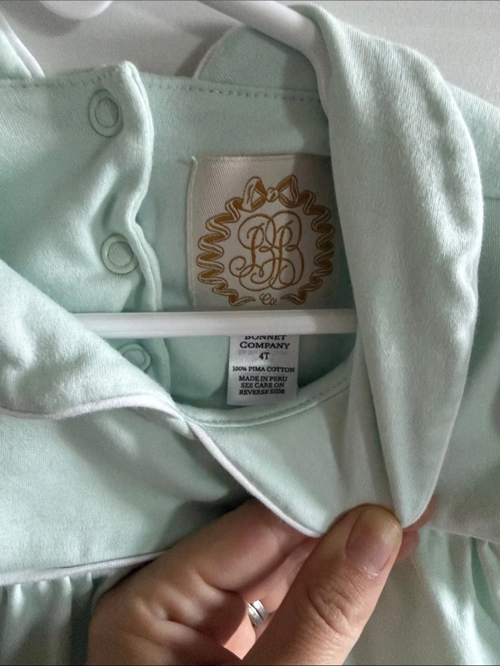 The Beaufort Bonnet Company Mint Green Girl's Dress